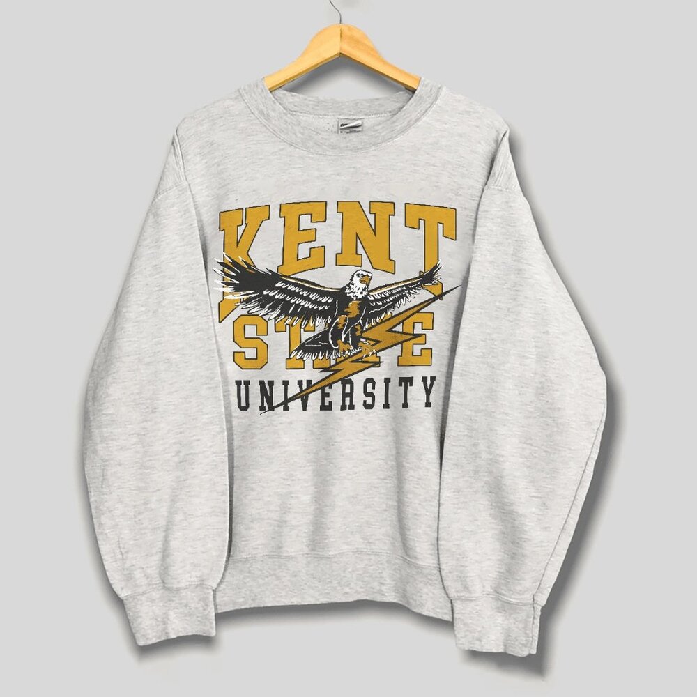 Vintage Kent State University Sweatshirt KSU Kent State University Unisex Shirt
